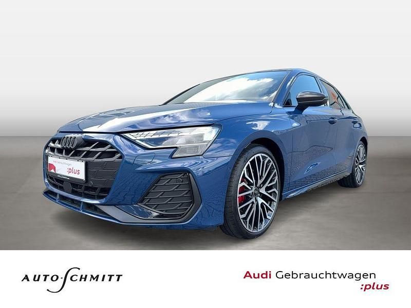 Ascariblau metallic Gebraucht 2024 Audi A3 Sportback S-Line Limousine | 46.860 € (Teuer) - Bild 1/4
