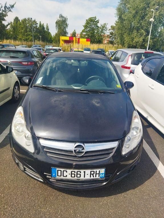 Schwarz Gebraucht 2008 Opel Corsa Cosmo Limousine | 2.900 € (Fairer Preis) - Bild 1/3