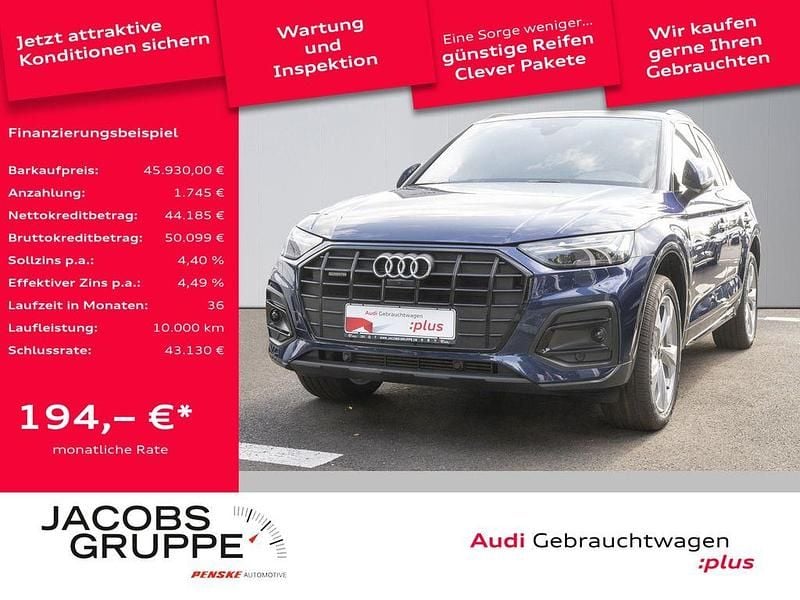 Navarrablau metallic Gebraucht 2024 Audi Q5 Sportback Ambiente SUV | 45.930 € (Guter Preis) - Bild 1/4