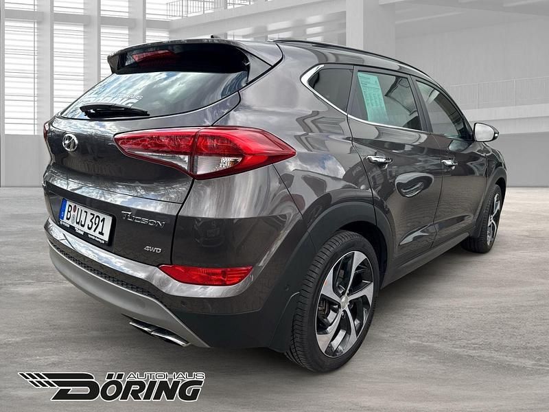 Gebraucht Hyundai Tucson Premium 177 PS (130 kW) 2017 Braun SUV