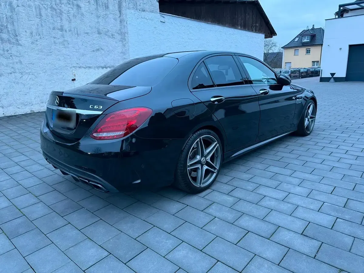 Gebraucht Mercedes C63 AMG AMG 476 PS (350 kW) 2018 Schwarz Limousine