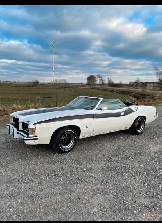 Weiß Gebraucht 1973 Ford Mercury Cougar Cabrio | 15.990 € - Bild 1/4