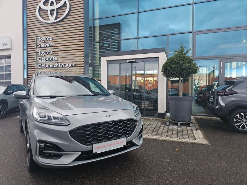 Silber Gebraucht 2021 Ford Kuga ST-Line X SUV | 24.300 € (Fairer Preis) - Bild 1/4
