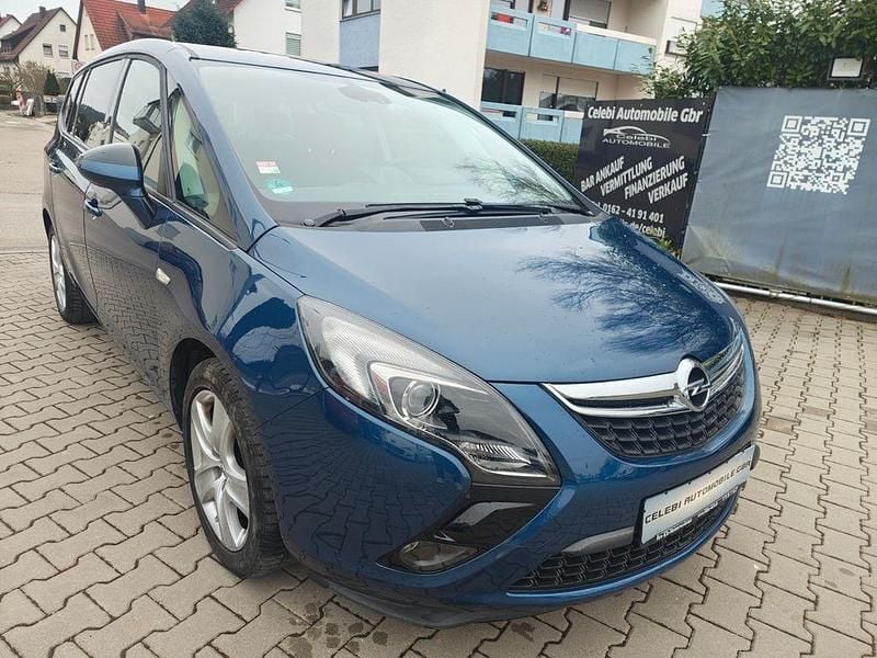 Gebraucht Opel Zafira Tourer Business 140 PS (102 kW) 2016 Blau Van / Kleinbus