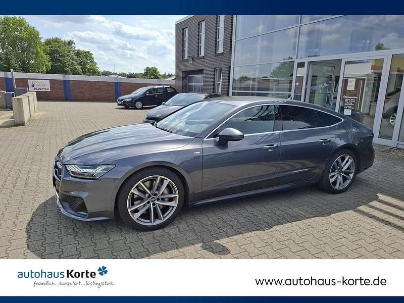 Grau Gebraucht 2023 Audi A7 Sportback Sport Kleinwagen | 48.900 € (Teuer) - Bild 1/4