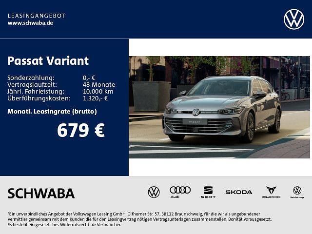Grau Neu 2025 VW Passat Elegance Limousine | 45.990 € (Superpreis) - Bild 1/4