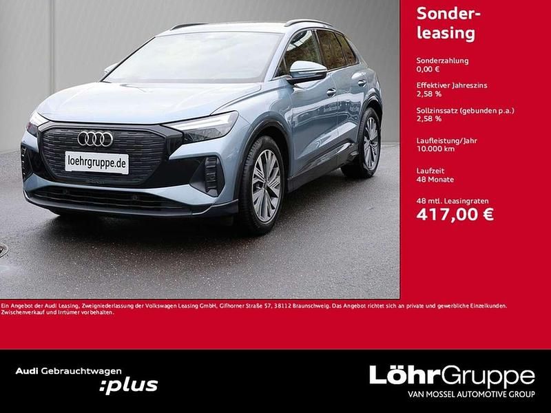 Gebraucht Audi Q4 e-tron Advanced 210 kW (286 PS) 2025 Geysirblau metallic SUV