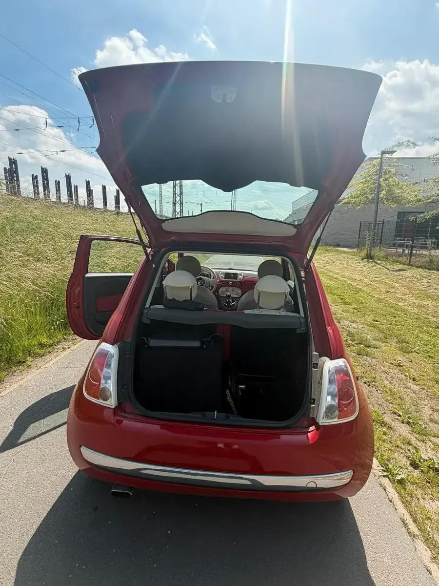 Gebraucht Fiat 500 69 PS (50 kW) 2008 Rot Kleinwagen