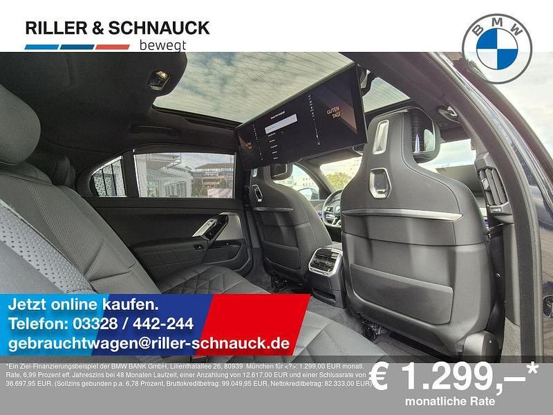 Carbonschwarz Gebraucht 2024 BMW 740 M Sport Limousine | 95.950 € (Fairer Preis) - Bild 1/4