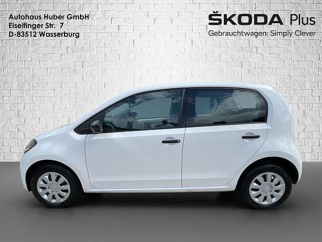 Gebraucht Skoda Citigo-e IV Ambition 61 kW (83 PS) 2020 Weiß Kleinwagen