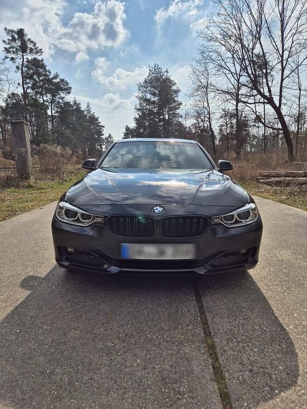 Schwarz Gebraucht 2014 BMW 316 Limousine | 8.600 € (Superpreis) - Bild 1/4