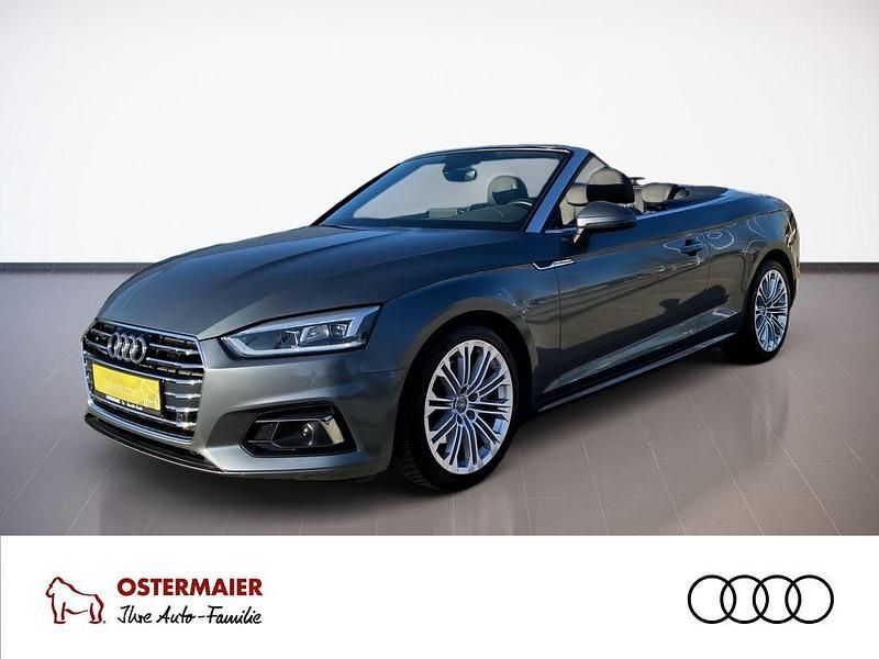 Gebraucht Audi A5 Cabriolet Design 190 PS (139 kW) 2019 Monsungrau Cabrio