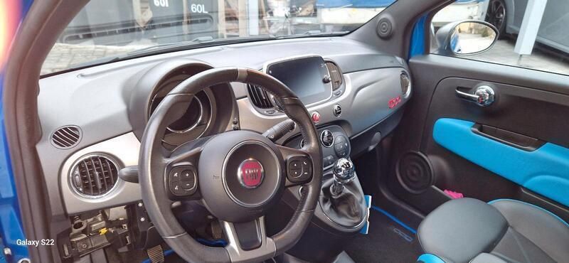 Blau Gebraucht 2016 Fiat 500C Sport Cabrio | 11.000 € - Bild 1/4