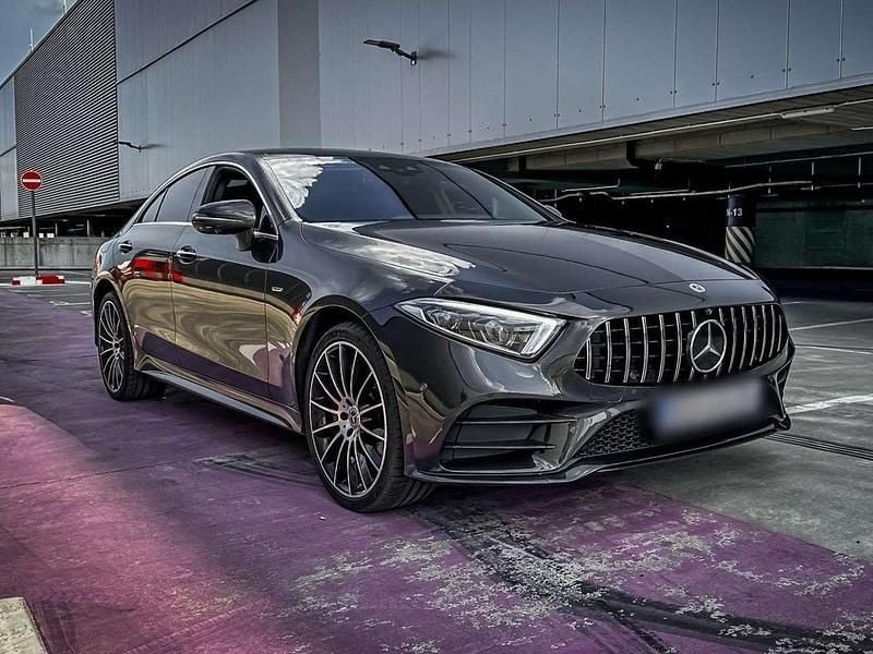 Grau Gebraucht 2018 Mercedes CLS400 Coupé | 38.100 € (Guter Preis) - Bild 1/4
