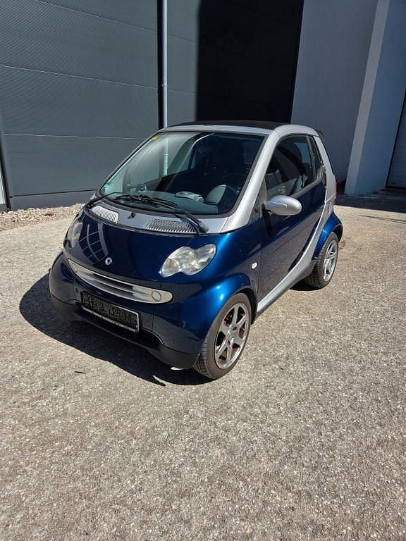 Gebraucht Smart ForTwo Cabrio Basis 61 PS (44 kW) 2006 Blau Cabrio