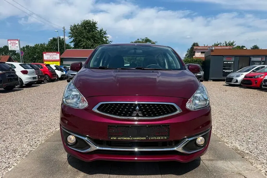 Gebraucht Mitsubishi Space Star Diamant Edition 71 PS (52 kW) 2016 Bluish red Kleinwagen