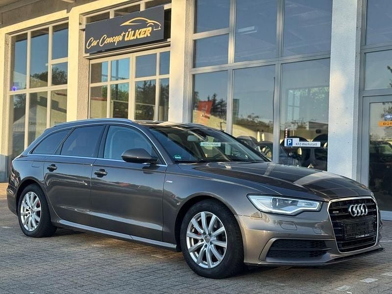 Grau Gebraucht 2014 Audi A6 S-Line Limousine | 11.499 € (Superpreis) - Bild 1/4