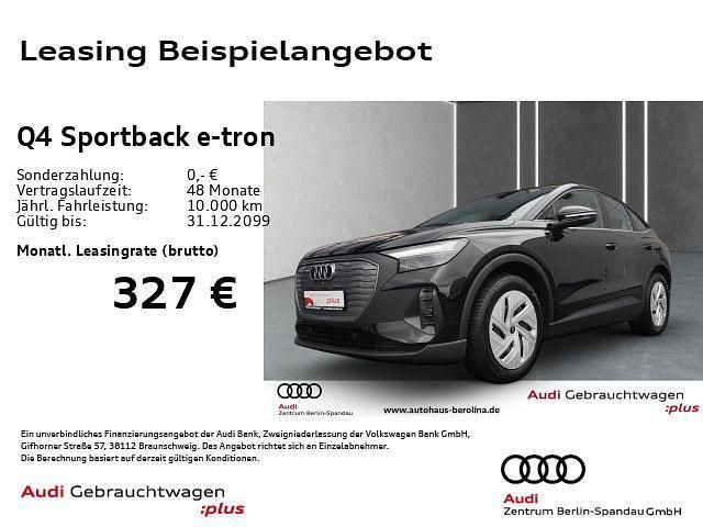 Schwarz Gebraucht 2023 Audi Q4 Sportback e-tron Comfort SUV | 27.888 € (Guter Preis) - Bild 1/4