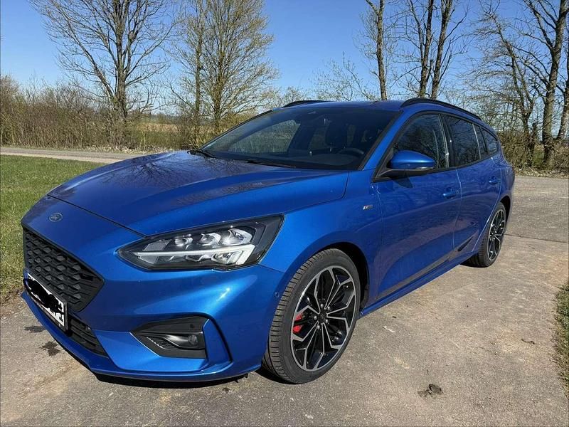 Gebraucht Ford Focus ST-Line 150 PS (110 kW) 2021 Blau Kombi