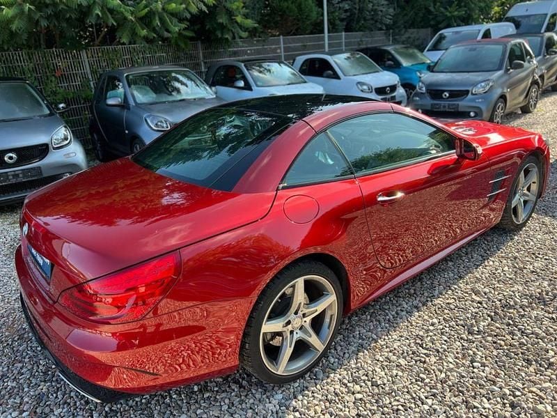 Gebraucht Mercedes SL500 AMG 455 PS (334 kW) 2016 Rot Cabrio