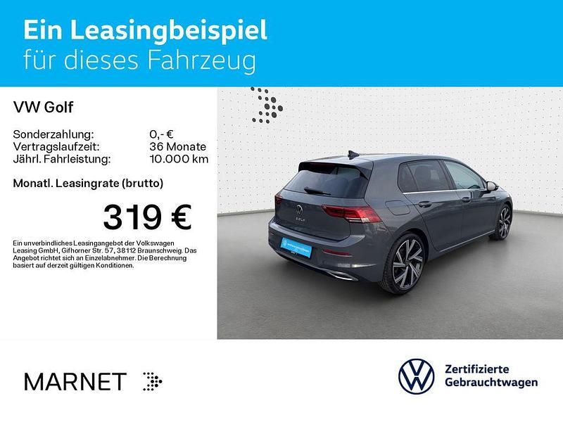 Gebraucht VW Golf VIII Style 190 PS (139 kW) 2022 Delfingrau metallic Limousine