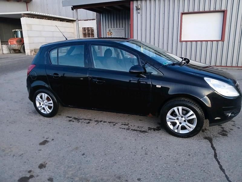 Gebraucht Opel Corsa 75 PS (55 kW) 2008 Schwarz Kleinwagen
