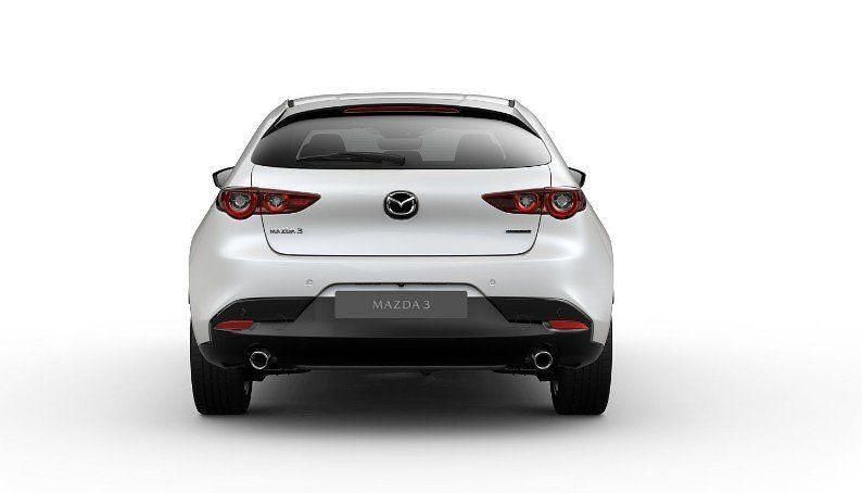 Neu Mazda 3 Exclusive-Line 140 PS (102 kW) 2025 Snowflake white pearl Limousine