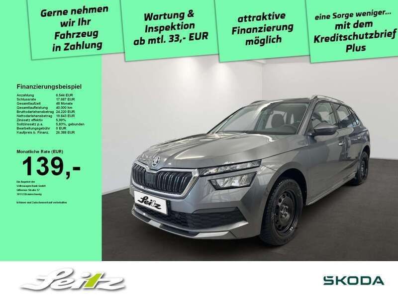 Graphitegrau metallic Gebraucht 2024 Skoda Kamiq Style SUV | 26.388 € (Fairer Preis) - Bild 1/4