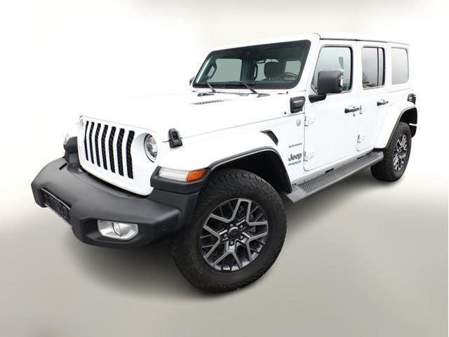 Bright white Gebraucht 2022 Jeep Wrangler Unlimited Sahara SUV | 50.380 € (Superpreis) - Bild 1/1