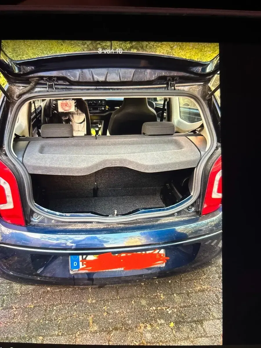 Gebraucht VW up! 60 PS (44 kW) 2013 Blau Kleinwagen