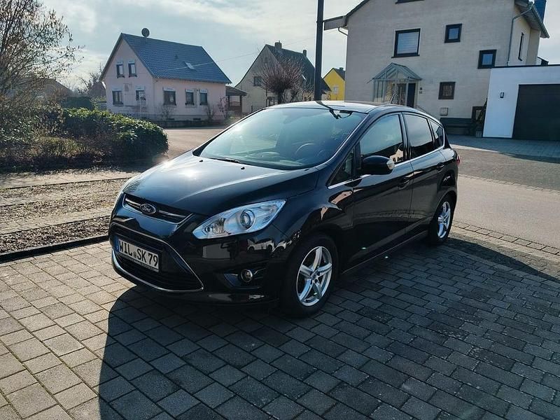 Schwarz Gebraucht 2015 Ford C-MAX Titanium Van / Kleinbus | 8.200 € (Fairer Preis) - Bild 1/4