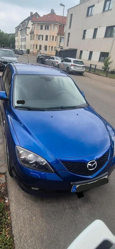 Blau Gebraucht 2008 Mazda 3 Kleinwagen | 1.400 € (Superpreis) - Bild 1/4