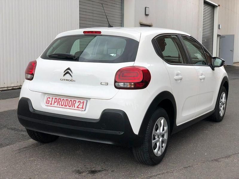 Used Citroën C3 PureTech 83 HP (61 kW) 2020 White Hatchback