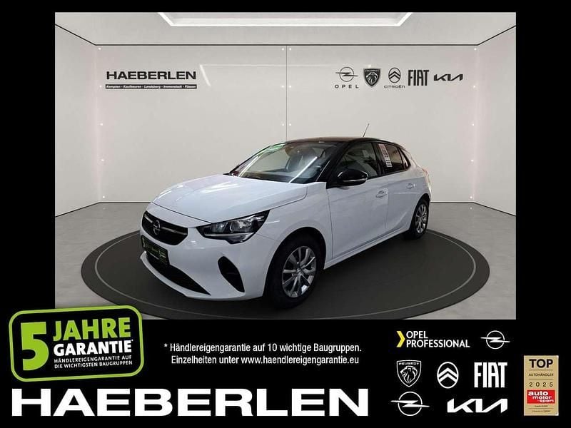 Jade weiß Gebraucht 2022 Opel Corsa Edition Kleinwagen | 12.380 € (Guter Preis) - Bild 1/4