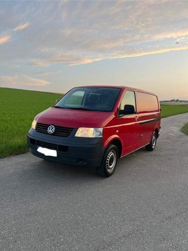 Rot Gebraucht 2008 VW T5 Van | 4.650 € (Superpreis) - Bild 1/4