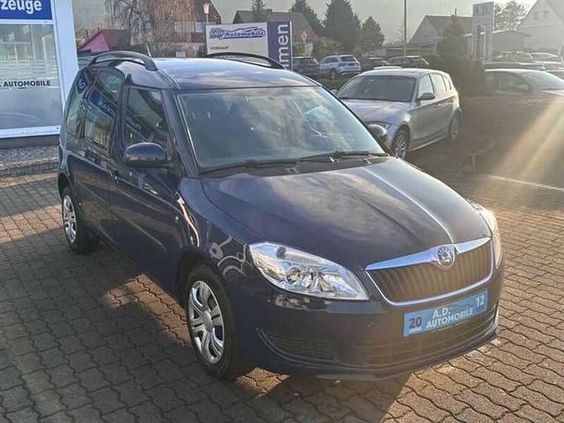 Gebraucht Skoda Roomster Plus Edition 105 PS (77 kW) 2011 Blau Van / Kleinbus