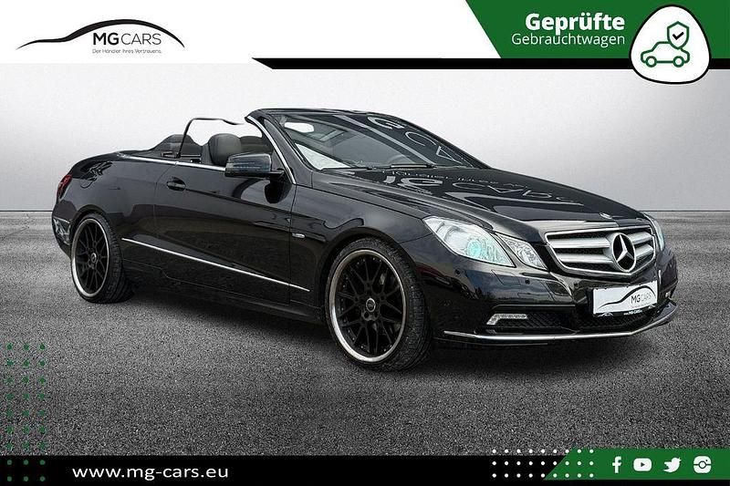 Gebraucht Mercedes E200 184 PS (135 kW) 2010 Schwarz Cabrio