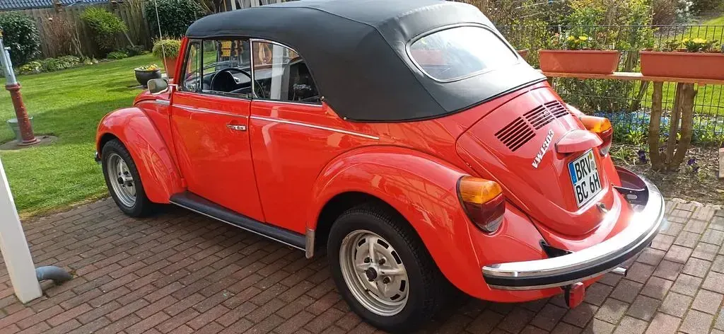 Gebraucht VW Käfer 50 PS (36 kW) 1975 Rot Cabrio