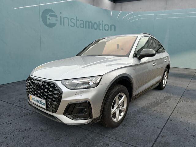 Silber Gebraucht 2023 Audi Q5 Sportback S-Line SUV | 52.230 € (Guter Preis) - Bild 1/2