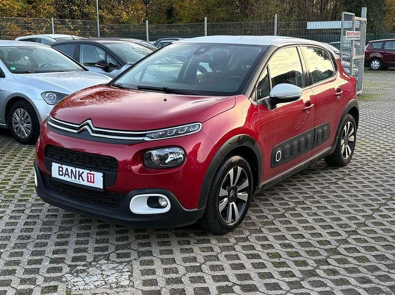 Lackierung rot rubi/metallic Gebraucht 2018 Citroën C3 Kleinwagen | 9.000 € (Guter Preis) - Bild 1/4
