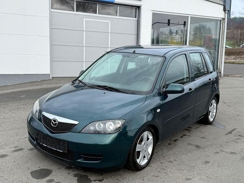 Gebraucht Mazda 2 Active 80 PS (58 kW) 2006 Grün Kleinwagen