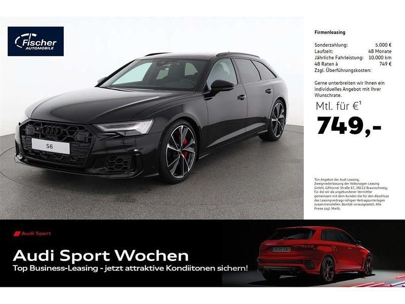 Schwarz Neu 2025 Audi S6 Sport Kombi | 91.980 € (Guter Preis) - Bild 1/4