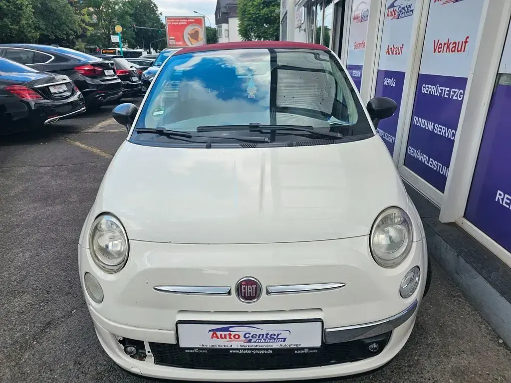 Gebraucht Fiat 500 69 PS (50 kW) 2015 Weiß Cabrio