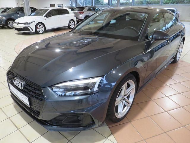 Silber Gebraucht 2021 Audi A5 Sportback Advanced Plus Kleinwagen | 29.945 € (Superpreis) - Bild 1/4