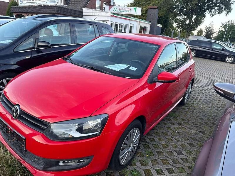 Flashrot Gebraucht 2009 VW Polo Comfortline Kleinwagen | 5.999 € (Teuer) - Bild 1/4