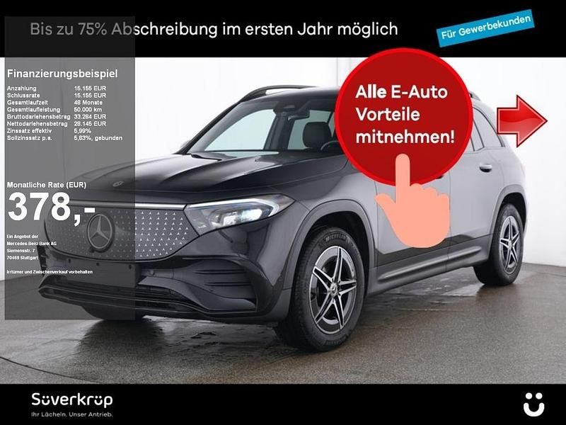 Schwarz Gebraucht 2024 Mercedes EQB300 Premium SUV | 43.300 € (Teuer) - Bild 1/2