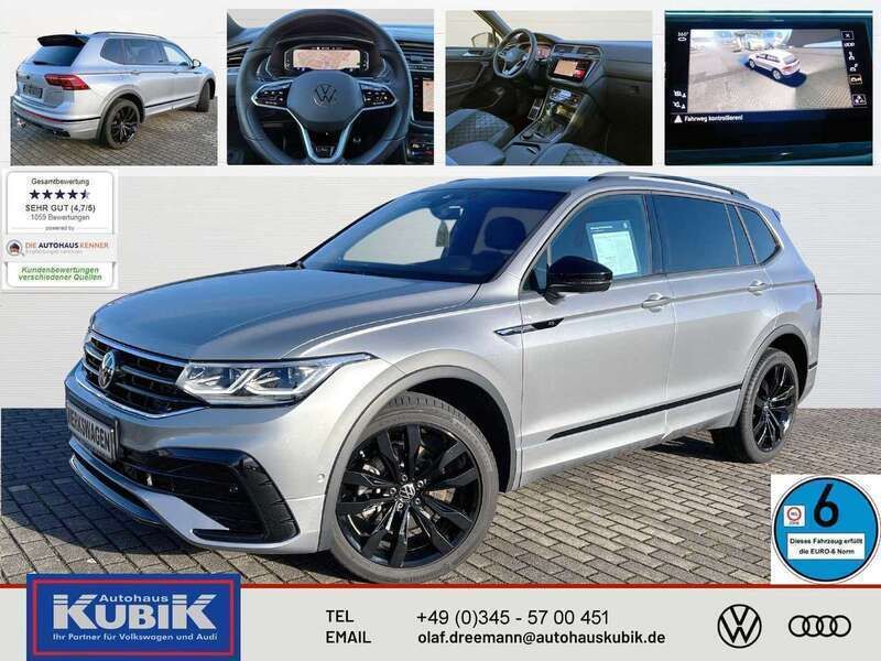 Silber Gebraucht 2024 VW Tiguan Allspace Style SUV | 55.450 € - Bild 1/4