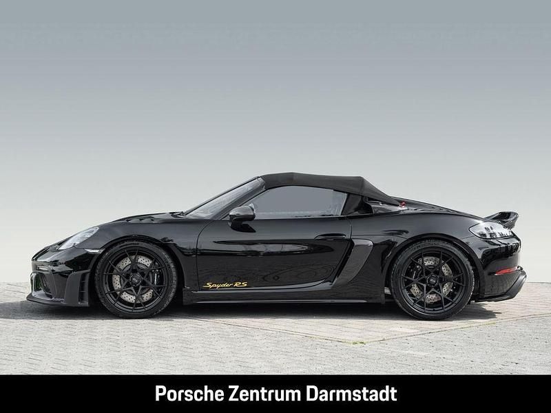 Neu Porsche 718 Spyder RS Sport 500 PS (367 kW) 2025 Schwarz Cabrio