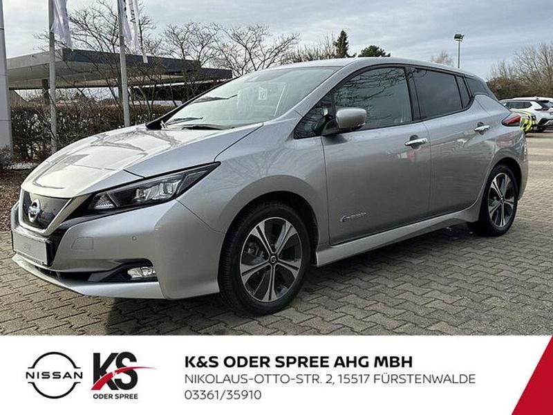 Silber Gebraucht 2019 Nissan Leaf N-Connecta Kleinwagen | 16.990 € (Etwas zu teuer) - Bild 1/4