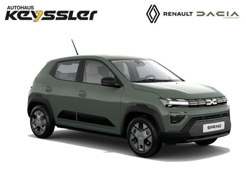 Olivgrün Neu 2024 Dacia Spring Expression Kleinwagen | 16.990 € (Fairer Preis) - Bild 1/1